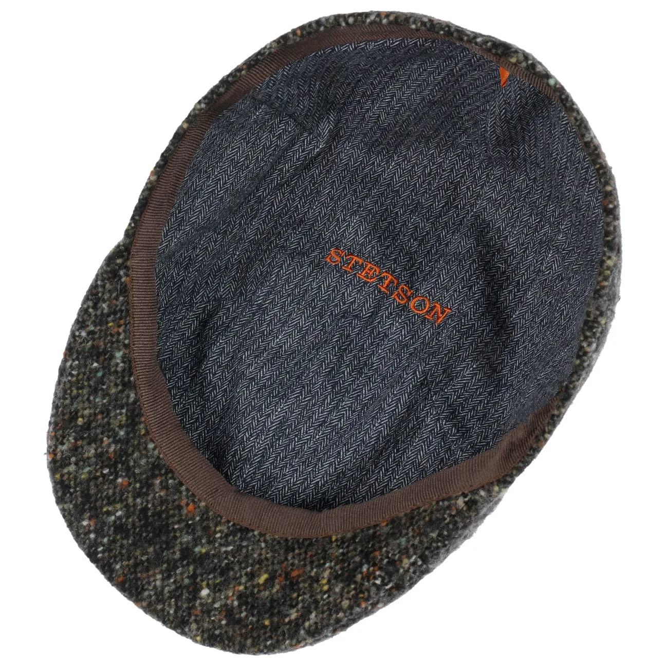 Texas Donegal Wool Flat Cap by Stetson