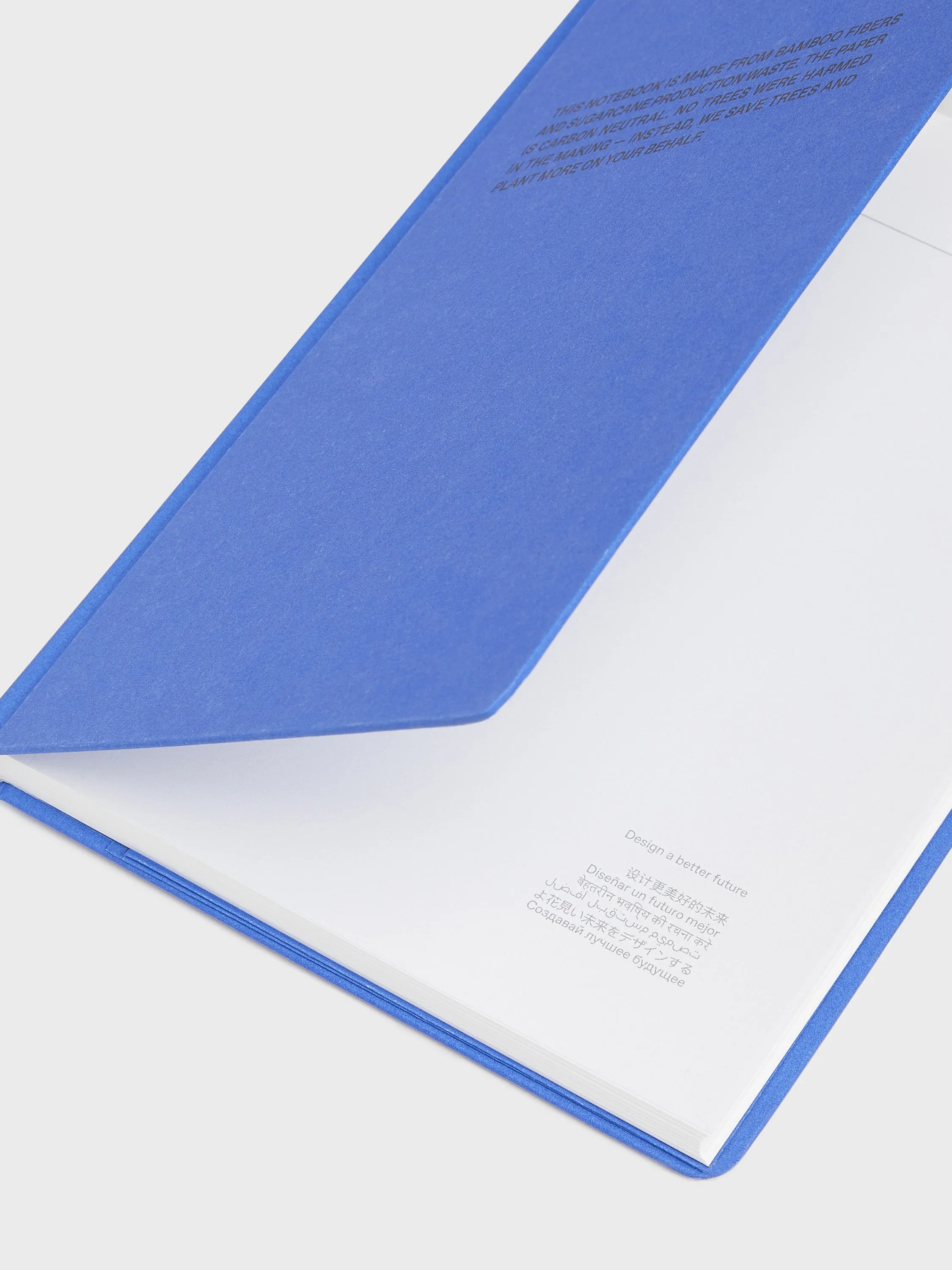 Tree Free Notebook—cobalt blue