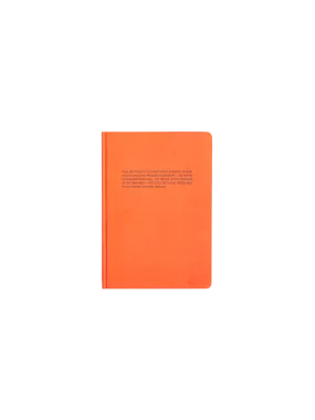 Tree Free Notebook—persimmon orange