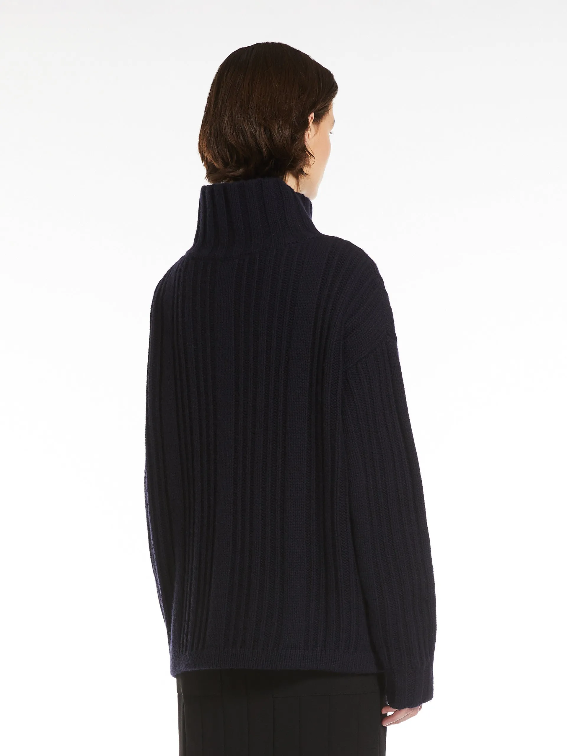 Vitalba Wool-Cashmere Turtleneck Sweater