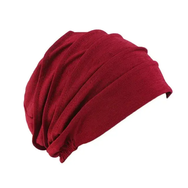 Women Cotton Slouch Beanie Chemo Cap