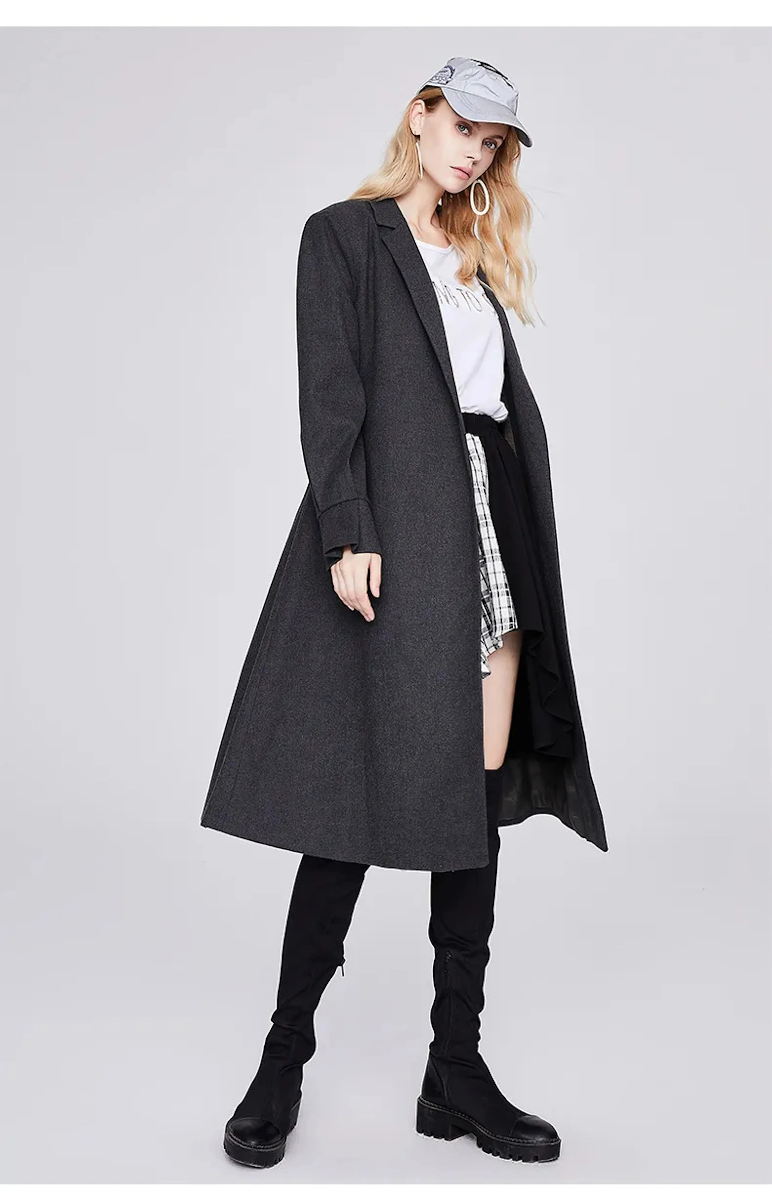 Women Trench Coat Casual Design, Suit Light Jacket