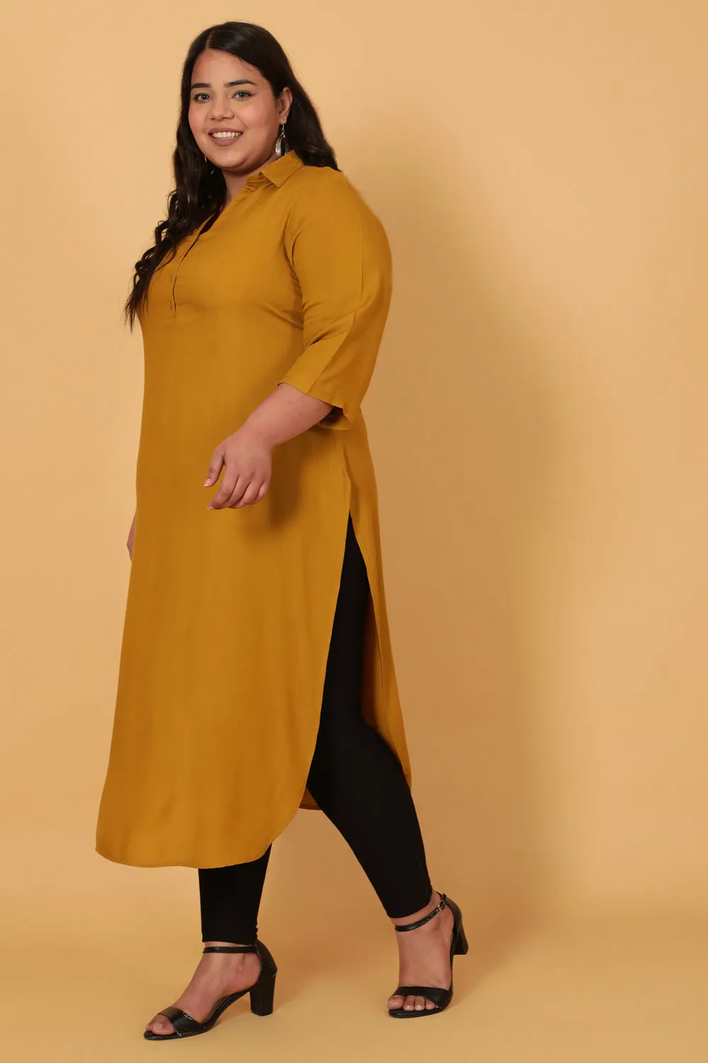 Yellow Kurta