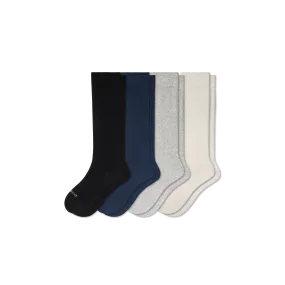 Youth Lightweight Knee High Sock 4-Pack